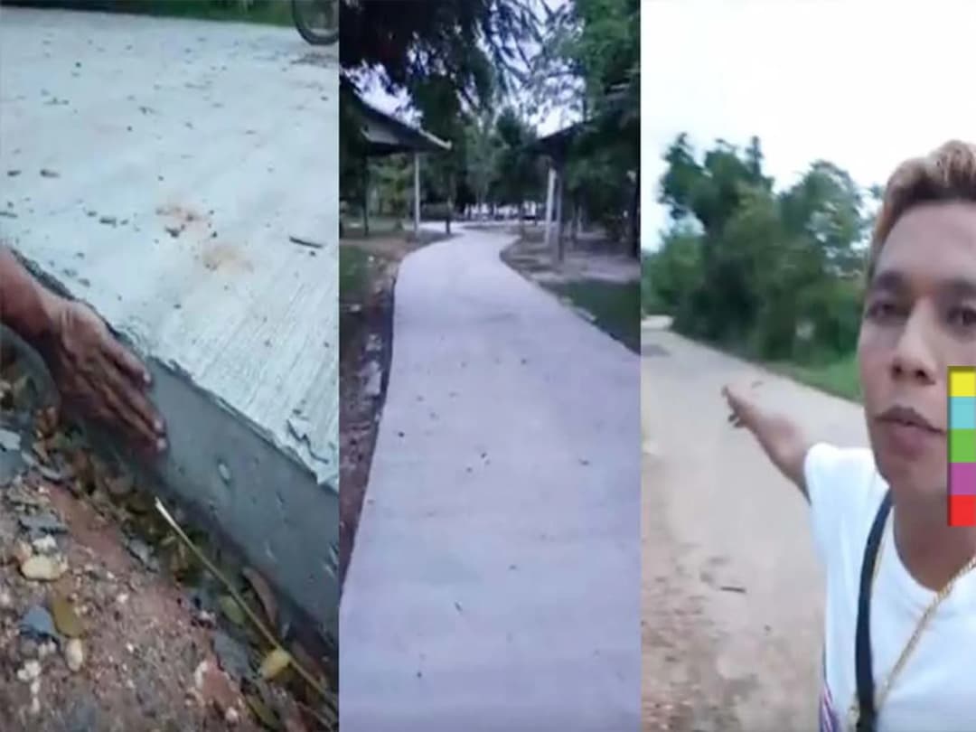 แห่แชร์ ! หนุ่มใจบุญบริจาคเงิน 4 แสน สร้างถนนให้วัด ลั่นหากไม่โกง-กิน ได้ถนนยาวมาก