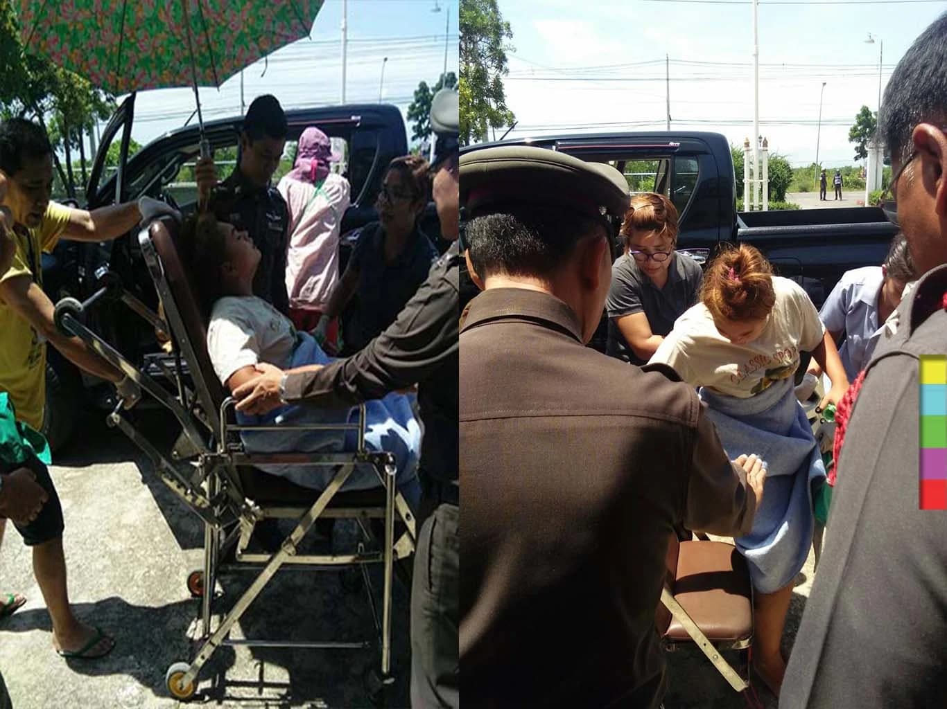 ลุ้นระทึก ! ตร.สภ.หาดเจ้าสำราญ ช่วยหญิงวัย 19 ปี ทำคลอดฉุกเฉินบนรถกระบะ