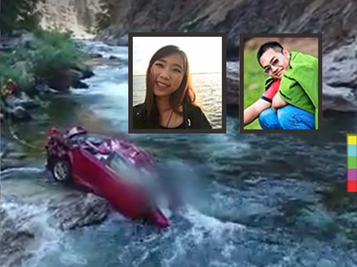 เผยคลิปปฏิบัติการ ‘กู้ร่าง 2 นักศึกษาไทย’ รถตกเหว ที่อเมริกา