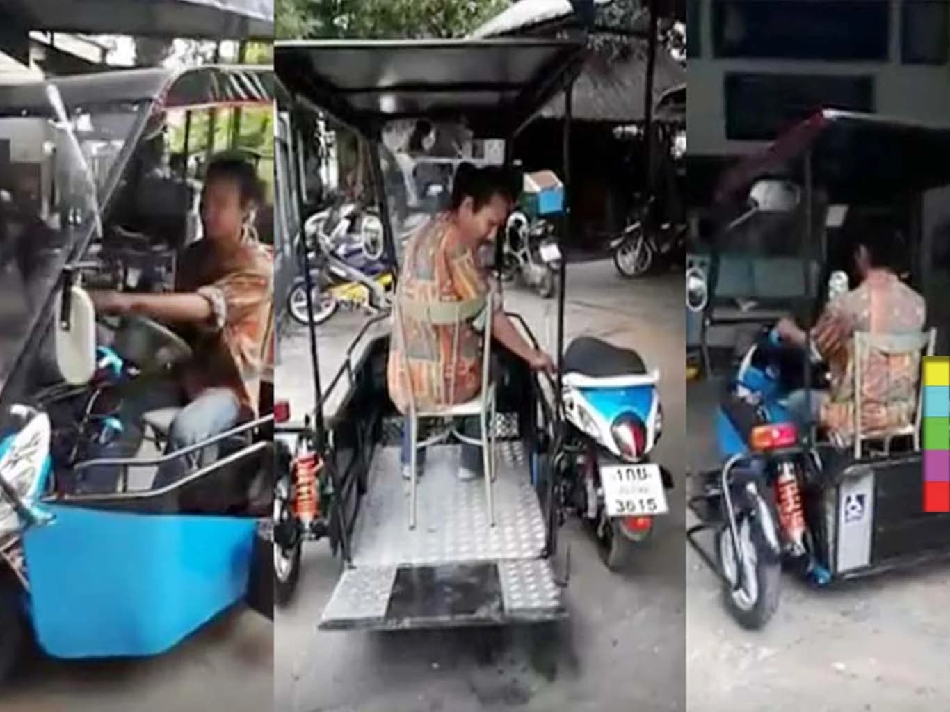 ช่างไทยสุดเจ๋ง! ดัดแปลงรถจยย.ผู้พิการเพื่อประกอบอาชีพ คุณภาพดีส่งไกลถึงฝรั่งเศส