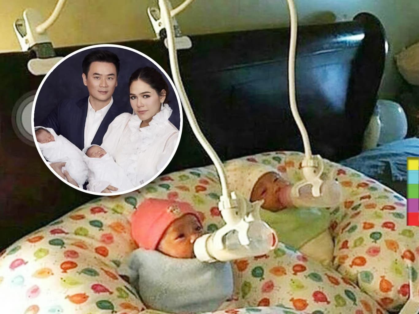 สุดเจ๋ง ! อุปกรณ์ป้อนนมลูกแฝดไอเดียล้ำ สไตล์ “ชมพู่ อารยา”