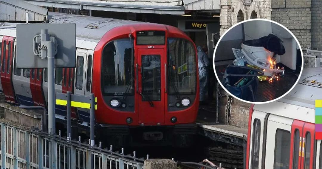 เกิดเหตุระเบิดบนรถไฟใต้ดินในลอนดอน