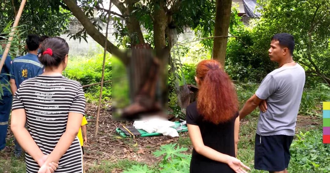 หนุ่มใหญ่ปีนเก็บฝักลิ้นฟ้า พลาดท่าตกลงมาคอหัก ดับคาโคนต้นไม้