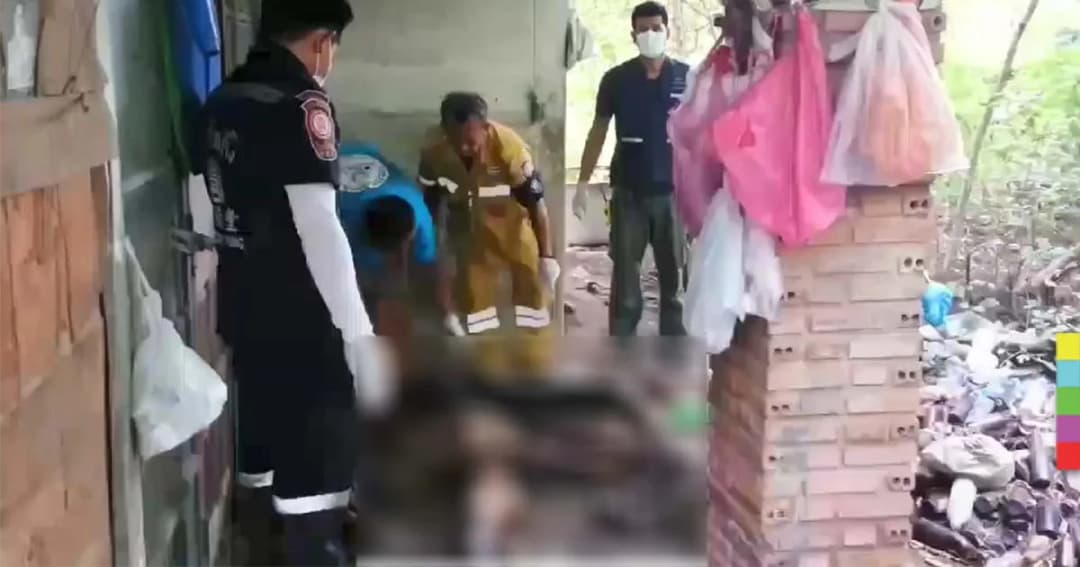 ลูกจ้างโรงสีข้าว กลายเป็นซากศพในบ้านร้าง ย่านบางบัวทอง คาดเสียชีวิตมานานกว่าเดือน