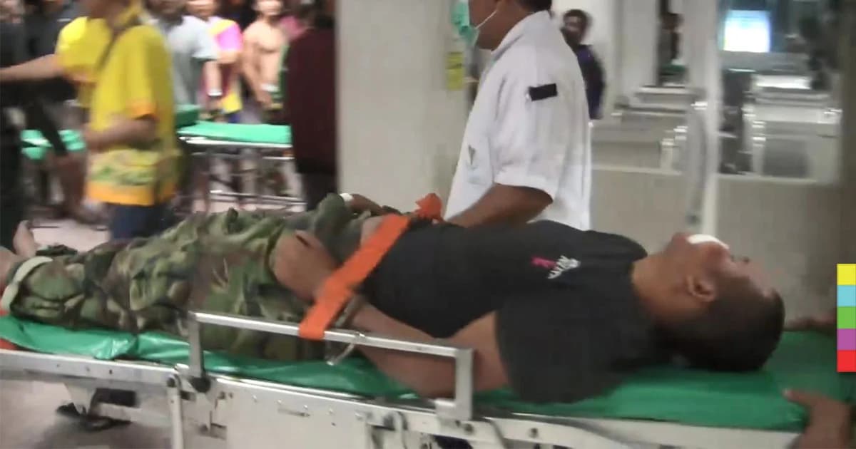 ชาวบ้านสุดเเค้น ! รุมประชาทัณฑ์คนร้าย ฆ่าว่าที่แม่ยาย ก่อนส่งตำรวจ