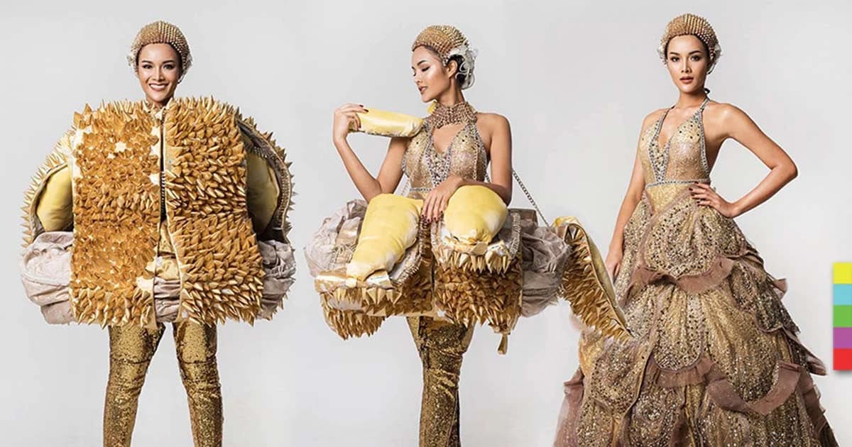 “อุ้ม ทวีพร” สวมชุดทุเรียน คว้าตำแหน่งชุดประจำชาติยอดเยี่ยม บนเวที Miss United Continents 2017