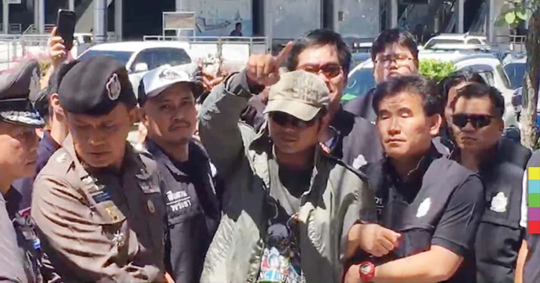 ตร.คุมตัวผู้ต้องหาจี้ ธนาคารธนชาตทำแผนฯ