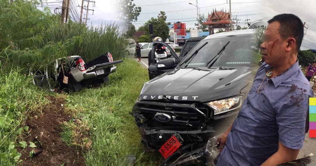 เสื่อม ! “สารวัตรกำนัน” ขี้เมา ไล่ยิงรถกลางถนน ครอบครัวเหยื่อเปิดใจ นาทีรอดหวุดหวิด