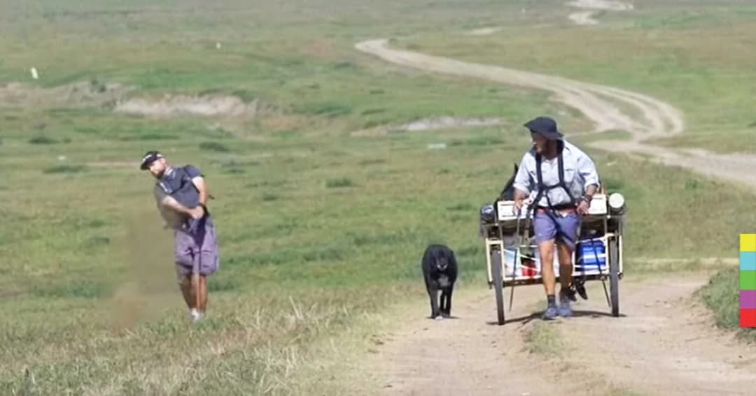 สุดหฤโหด ! เล่นกอล์ฟมาราธอนนาน 80 วัน รวมเส้นทางร่วม 2,000 กม.