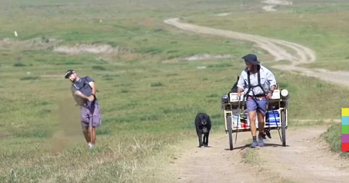 สุดหฤโหด ! เล่นกอล์ฟมาราธอนนาน 80 วัน รวมเส้นทางร่วม 2,000 กม.