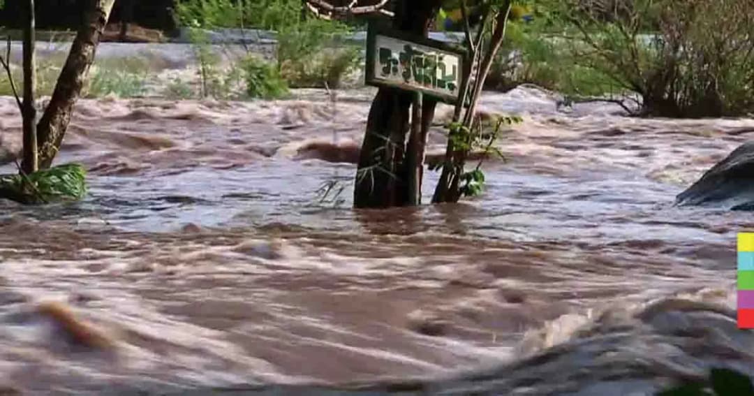 อ่วม ! น้ำป่าแม่วงก์ทะลักท่วมแก่งเกาะใหญ่