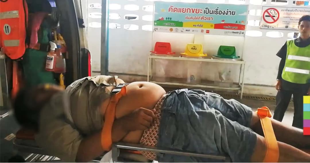 ‘หนุ่มใหญ่’ ฉีดผงขาวจนช็อก หมดสติคาห้องน้ำ ขนส่งหาดใหญ่