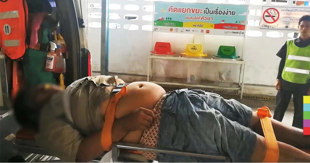‘หนุ่มใหญ่’ ฉีดผงขาวจนช็อก หมดสติคาห้องน้ำ ขนส่งหาดใหญ่