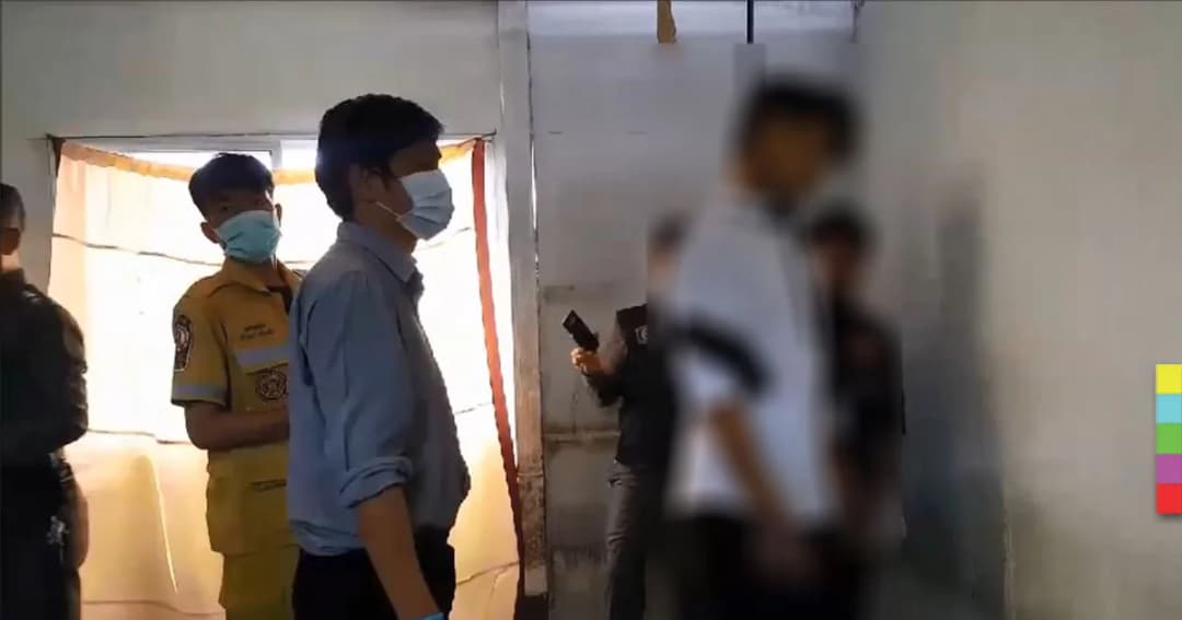 ญาติช็อก ! เปิดประตูห้องพัก พบศพพนักงานเสิร์ฟชาวเมียนมา ผูกคอดับ