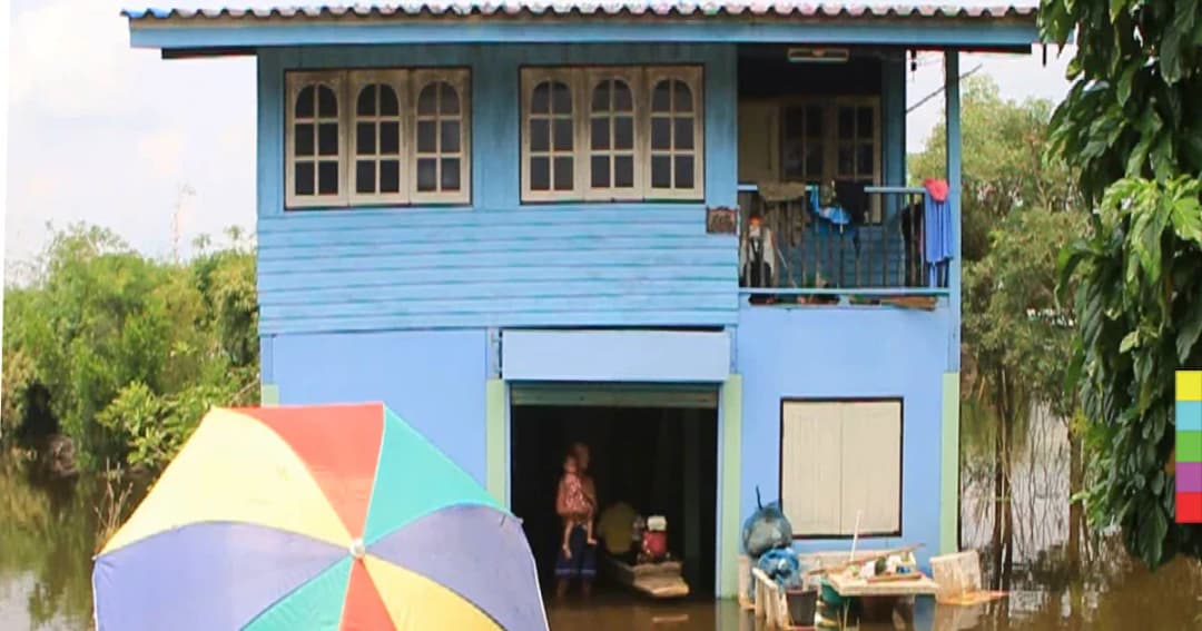 เกาะติดสถานการณ์น้ำท่วม ! หลายจังหวัดยังได้รับผลกระทบ จากฝนตกชุก