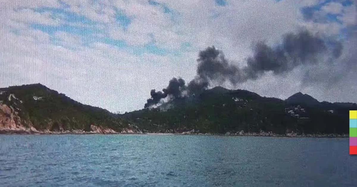 ด่วน! ไฟไหม้กองขยะกว่า 4 หมื่นตัน บนเกาะเต่า จนท.เร่งระดมรถฉีดน้ำสกัด