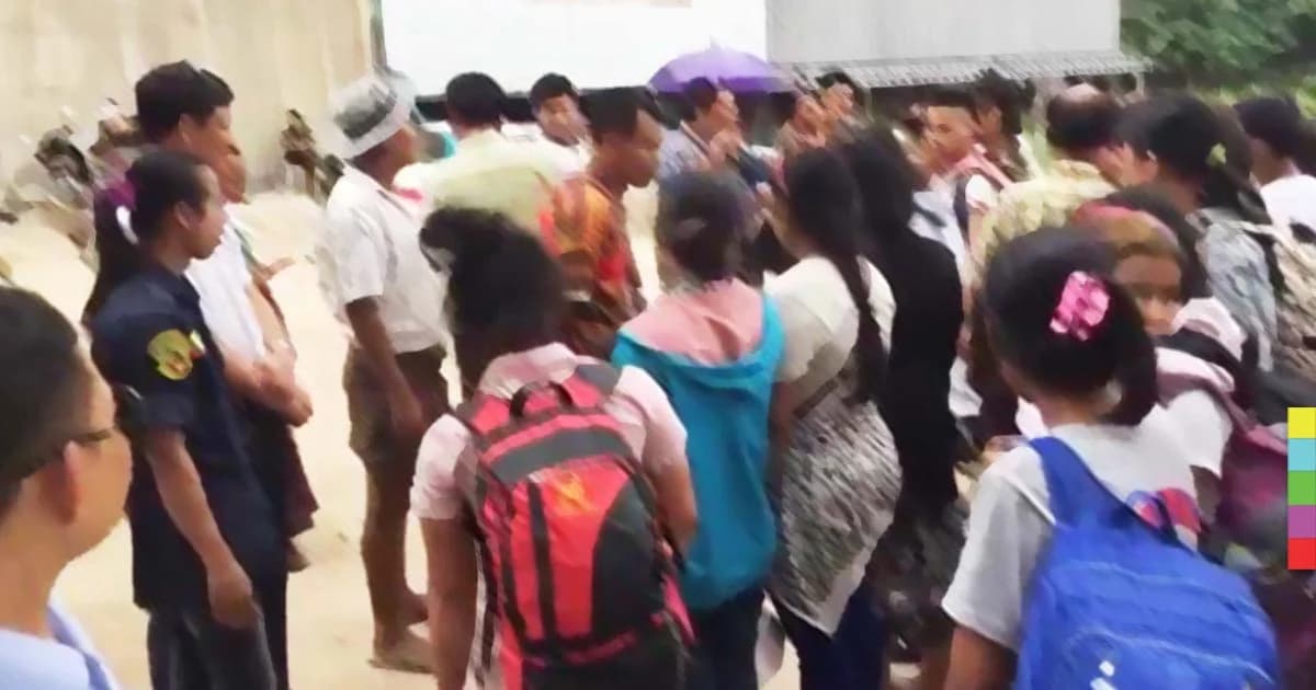 แรงงานเมียนมาเดือด ! ประท้วงหยุดงาน ขอขึ้นค่าแรง เท่าแรงงานไทย