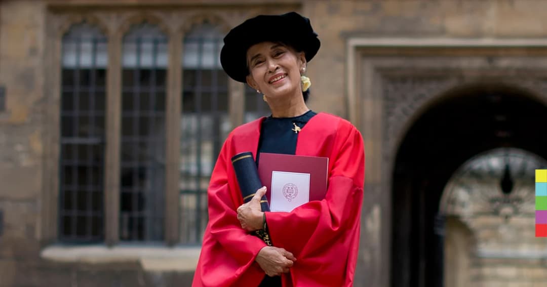 “อ๊อกซฟอร์ด” นำรูปภาพ “ซูจี” ออก หลังถูกนานาชาติวิจารณ์วิกฤตโรฮีนจา