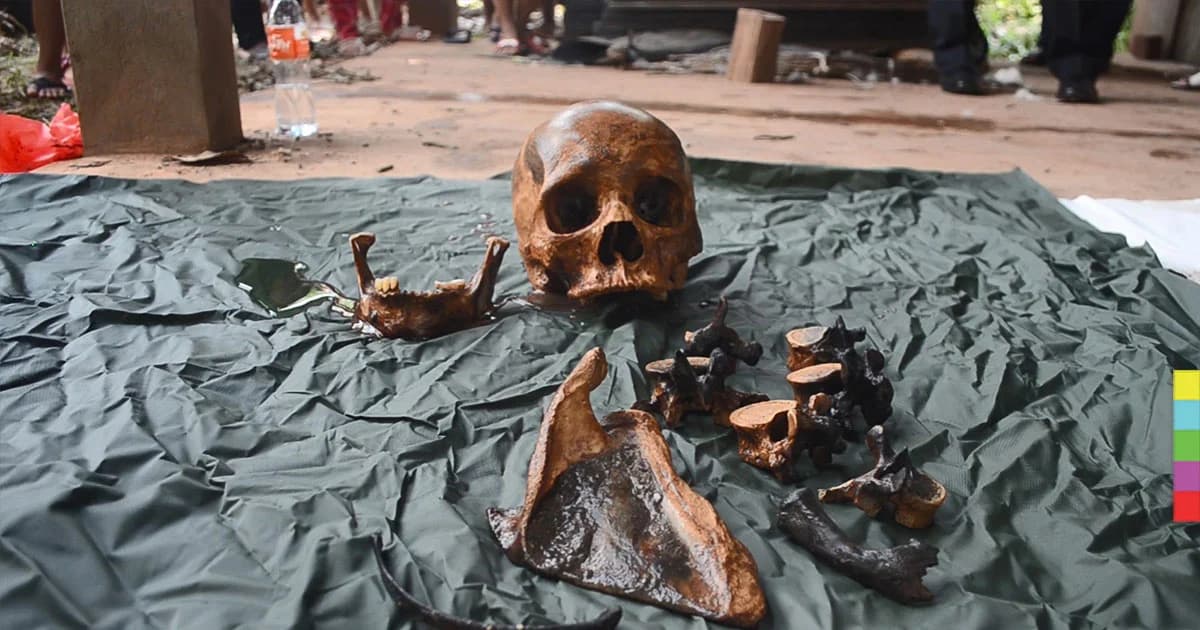 สุดหลอน ! หนุ่มใหญ่ซื้อบ้านร้าง พบกะโหลกศีรษะ และชิ้นส่วนมนุษย์ในบ่อน้ำ