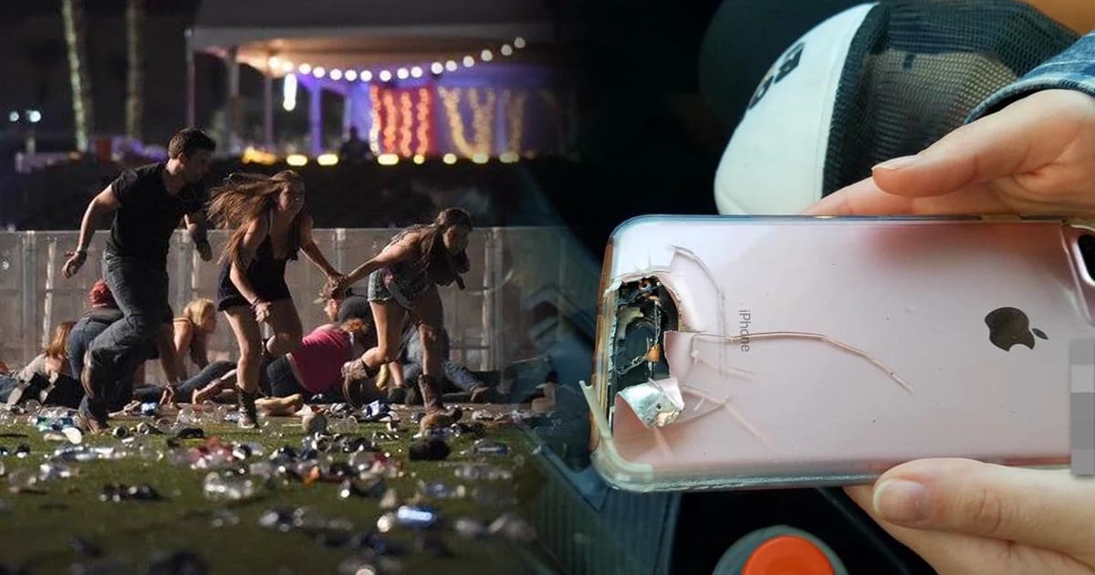 ไอโฟนช่วยชีวิต ! บังกระสุนคนร้าย จากเหตุกราดยิงลาสเวกัส