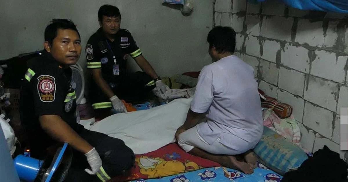 สลด ! หนุ่มลูก 2 ตกงาน เครียด-กลัวภรรยามีชู้ ผูกคอดับคาห้องนอน