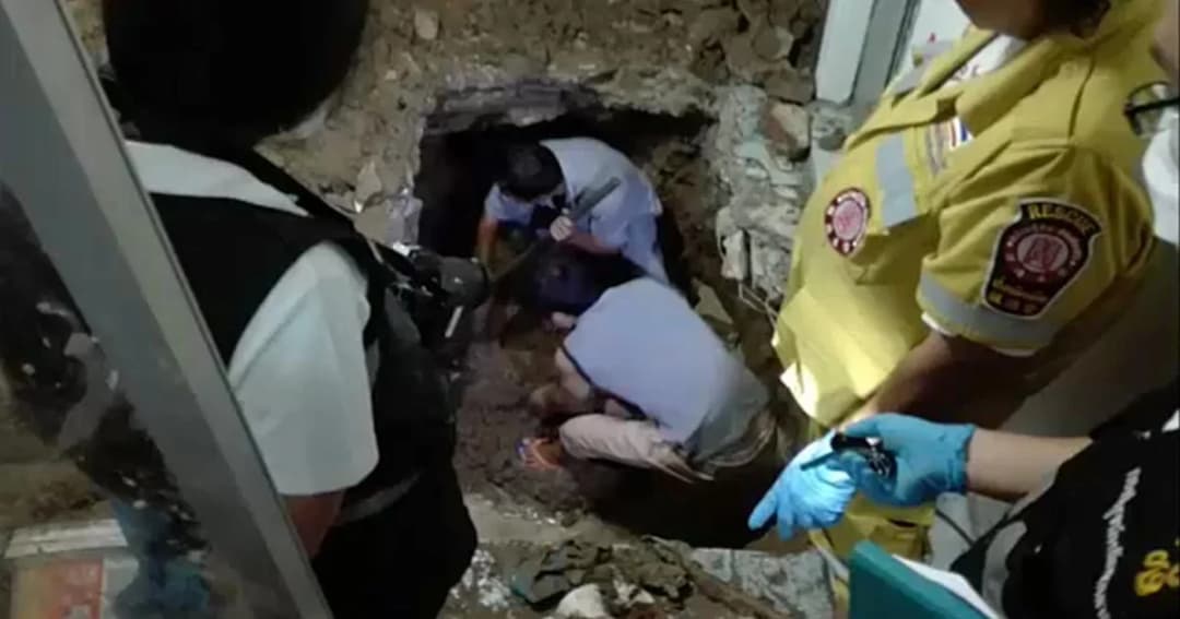 ผงะ ! คนงานพบซากกระดูก ขณะขุดบ่อน้ำเสีย จนท.เร่งตรวจสอบด่วน