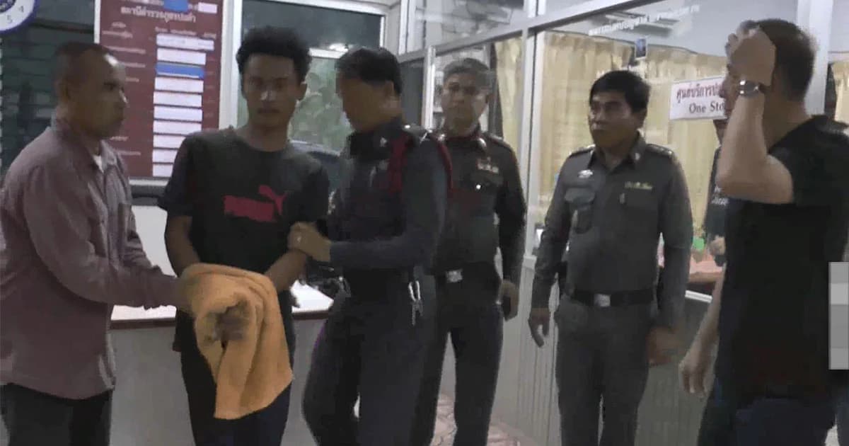 มอบตัวเเล้ว ! มือยิงโชเฟอร์รถพ่วง 18 ล้อดับ ปล้นข้าวสาร 20 ตัน