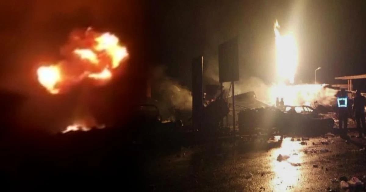 คลิประทึก ! สถานีก๊าซฯ ระเบิดในกานา เสียชีวิต 7 คน บาดเจ็บเกือบร้อย