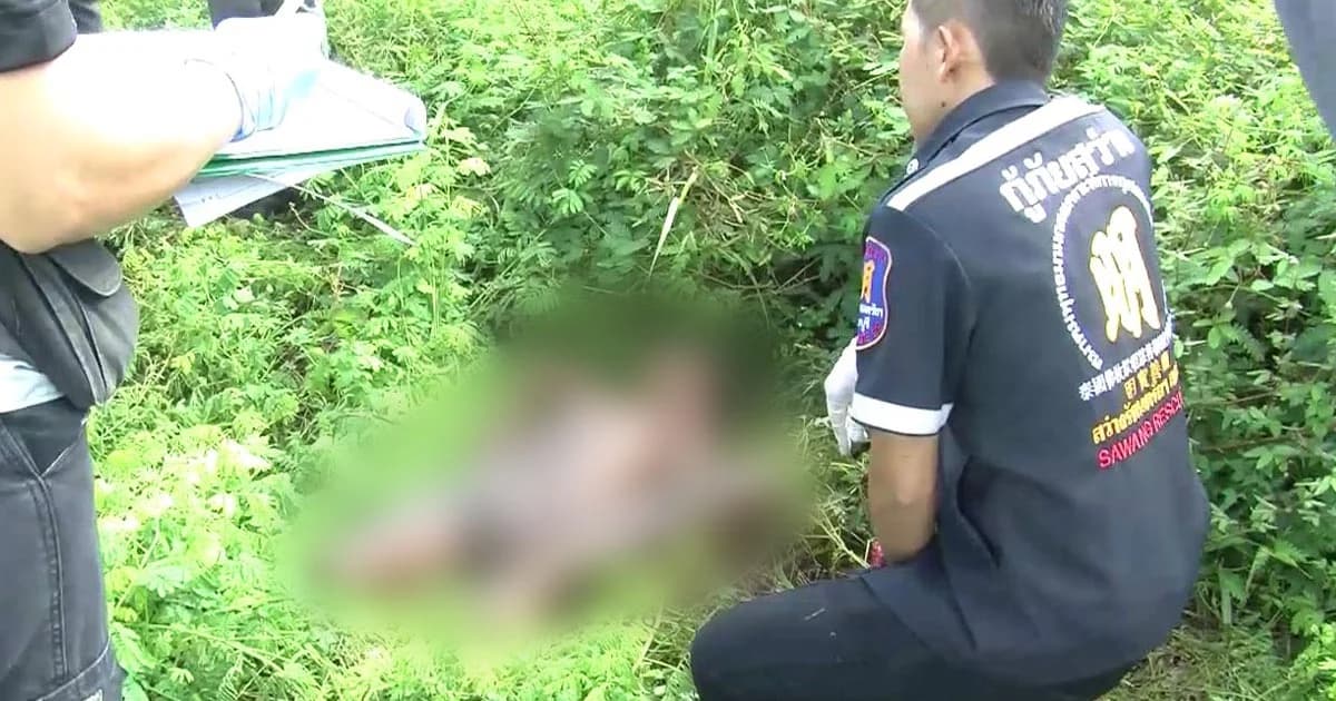 หญิงพิการวัย 82 ปี หายออกจากบ้าน 6 วัน พบเสียชีวิตเปลือยกายกลางไร่ข้าวโพด