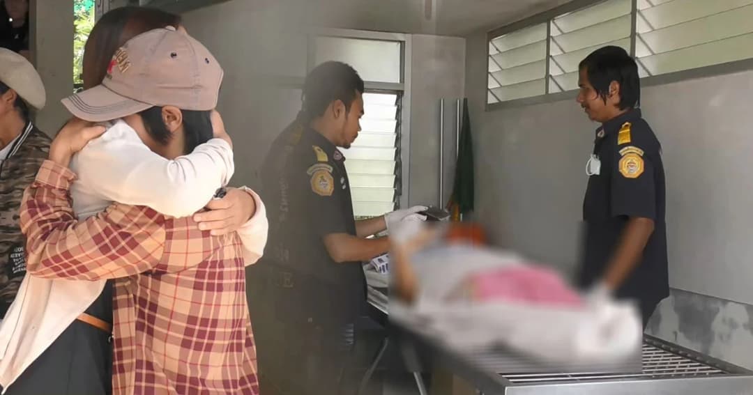 หนุ่มหึงหฤโหด แทงภรรยา 13 เเผล เเละเเม่บุญธรรมของเหยื่อ ดับ 2 ศพ ระหว่างนำส่ง รพ.