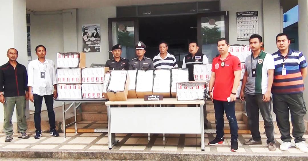 บุกยึดบุหรี่เถื่อน ร้านดังกลางเมืองหาดใหญ่ เป็นครั้งที่ 2 ! หลังจากเพิ่งถูกจับเมื่อ 3 วันก่อน