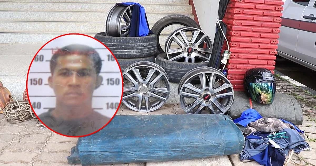 ของกลางเพียบ ! ตร.เขาคิชฌกูฏเร่งจับคนร้ายบุกขโมยทรัพย์สินผู้ใหญ่บ้าน