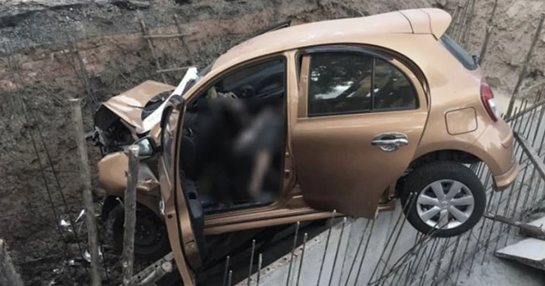 คืบหน้า สาวใหญ่ขับเก๋งตกท่อระบายน้ำ ! ผู้รับเหมาเผย เป็นเหตุสุดวิสัย จากอุบัติเหตุซ้ำซ้อน