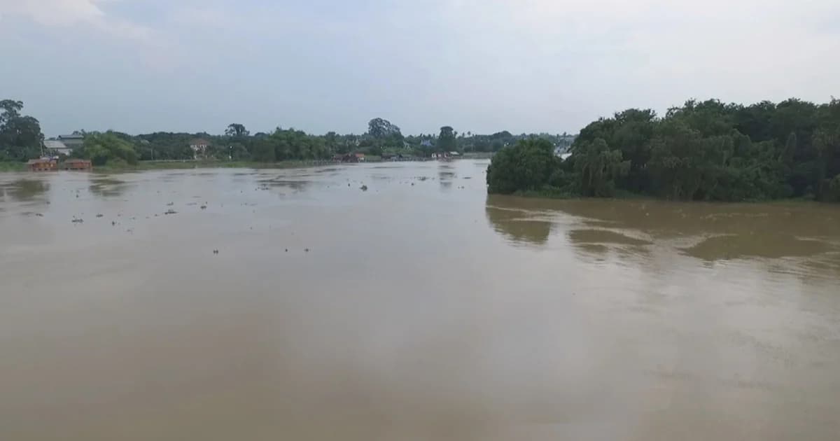 สถานการณ์น้ำพื้นที่ลุ่มน้ำเจ้าพระยา