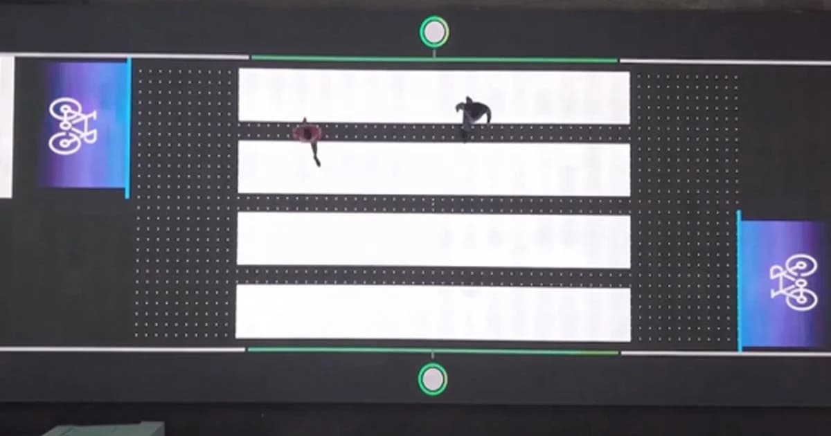 อังกฤษเปิดตัวทางม้าลาย LED อัจฉริยะ เข้าใจคนติดสมาร์ทโฟน