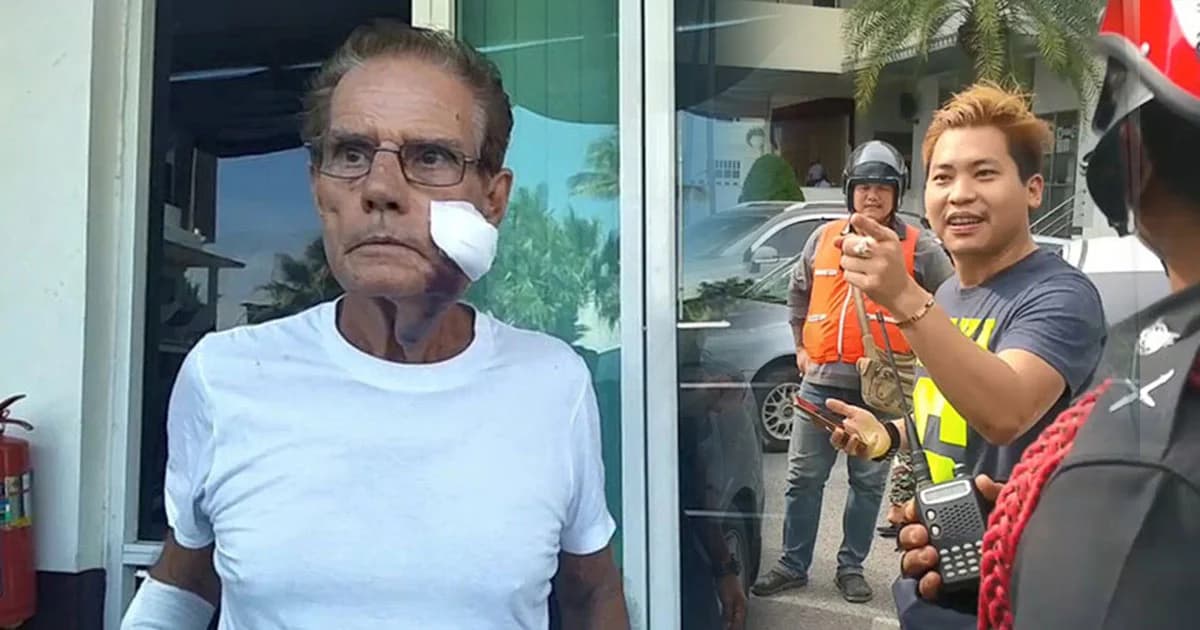 คืบหน้า ! คลิปขับรถพุ่งชนคู่กรณี ฝรั่งโต้ หนุ่มร้านทองกระโดดมาให้รถชนเอง