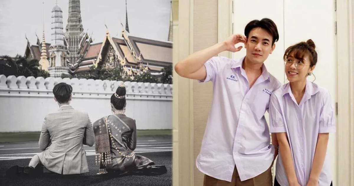 “ฟลุค – แอปเปิ้ล”เผยภาพพรีเวดดิ้งสุดซาบซึ้ง