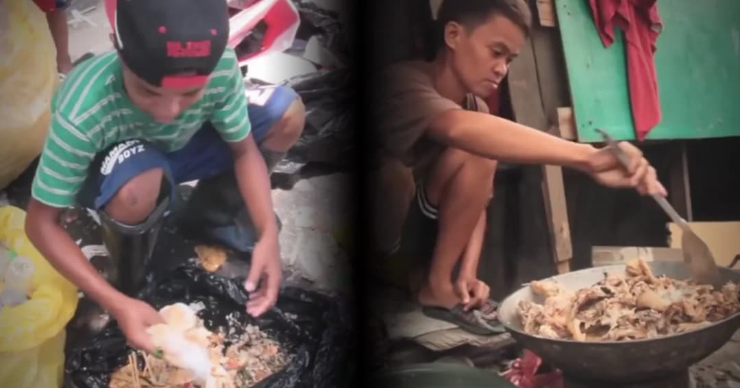 “อาหารขยะ” ที่มาจากขยะจริงๆ ในฟิลิปปินส์