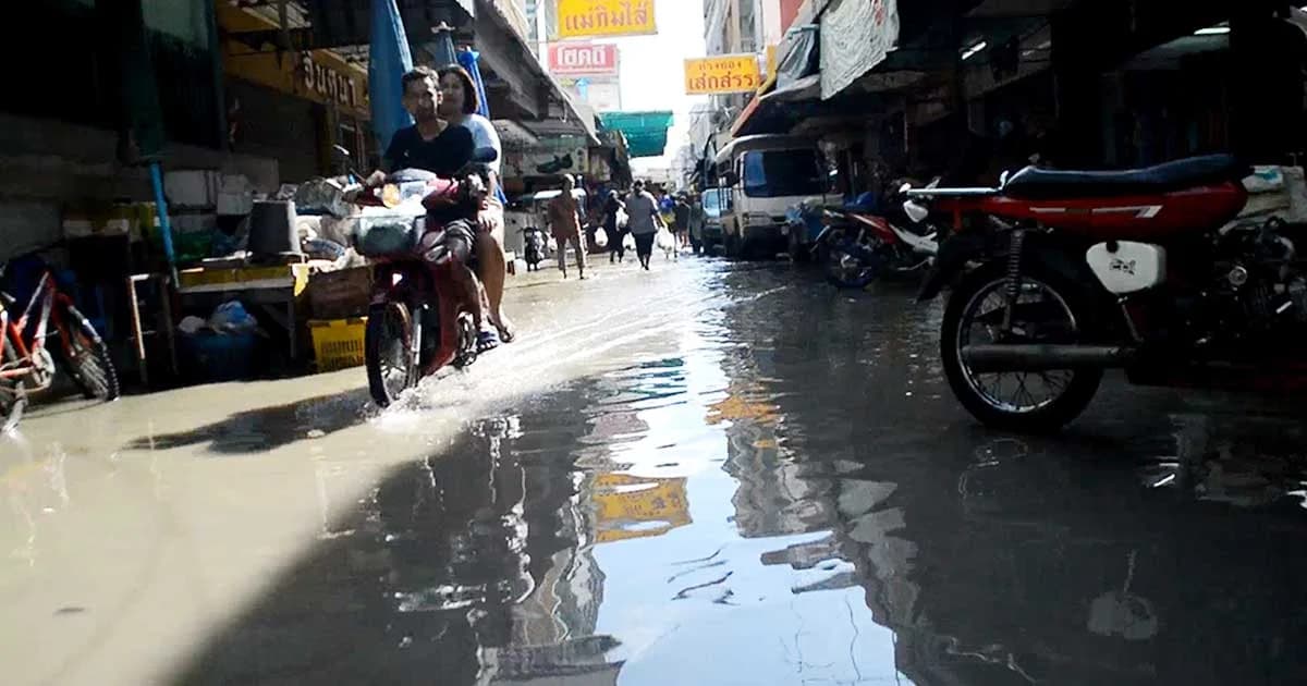 พ่อเมืองอยุธยาสั่งป้องกันตลาดเก่าบ้านแพน