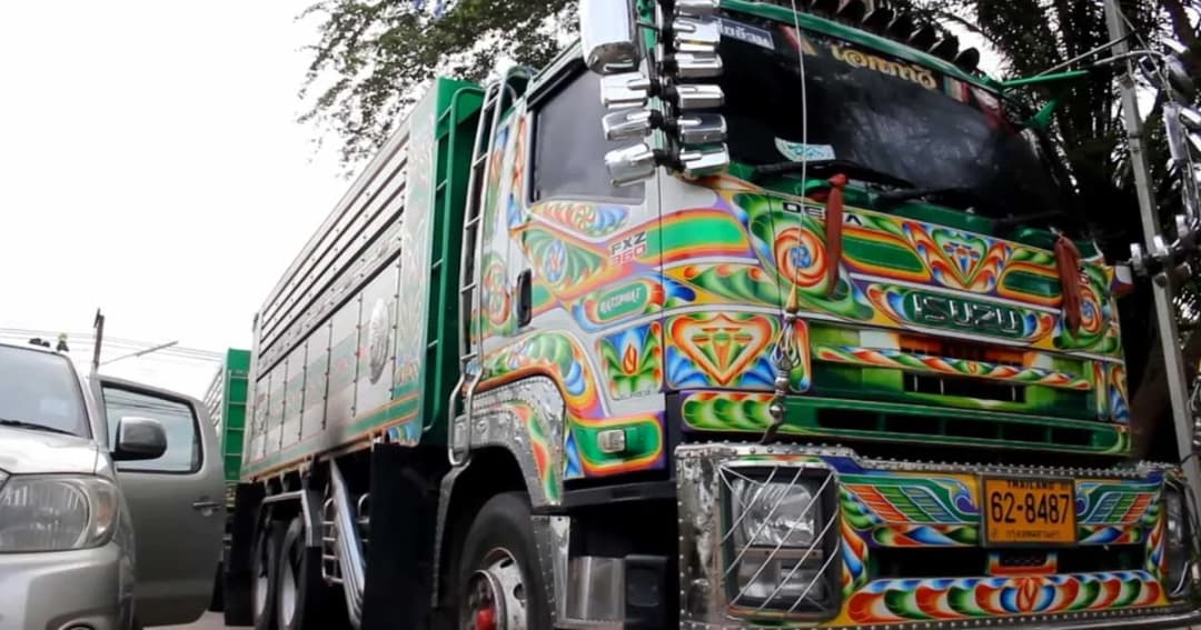 เอาจริง ! ยึดรถบรรทุกทรายน้ำหนักเกิน ต้นเหตุถนนพัง