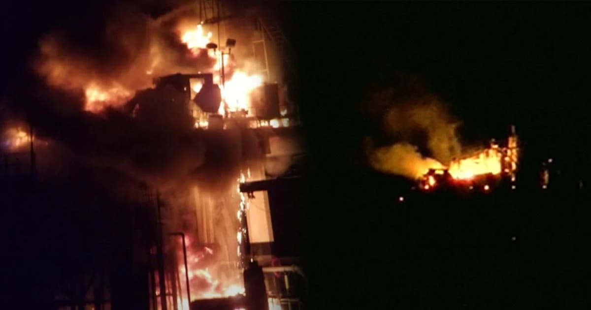 แท่นขุดเจาะน้ำมันในสหรัฐฯ ระเบิด เบื้องต้นบาดเจ็บแล้ว 6 ราย