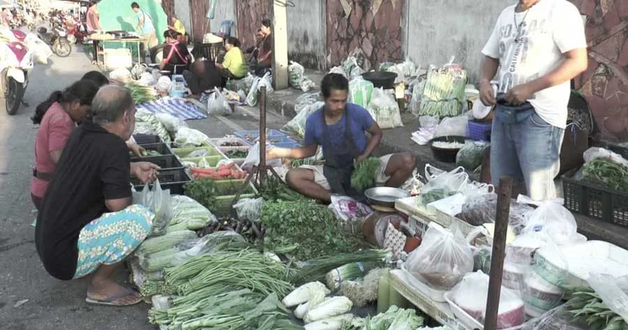 ขึ้นแล้ว ! พืชผักตลาดสะเดาปรับราคาพุ่งเท่าตัว รับเทศกาลกินเจ