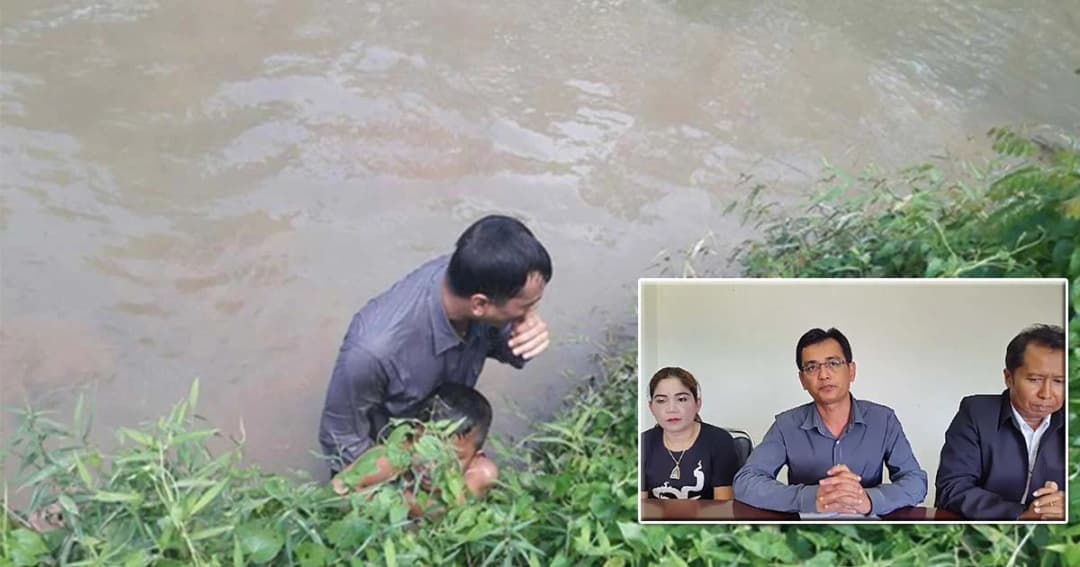 ฮีโร่ตัวจริง ! เปิดใจปลัดอำเภอชัยบุรี หลังกระโดดน้ำช่วยเด็ก 8 ขวบ