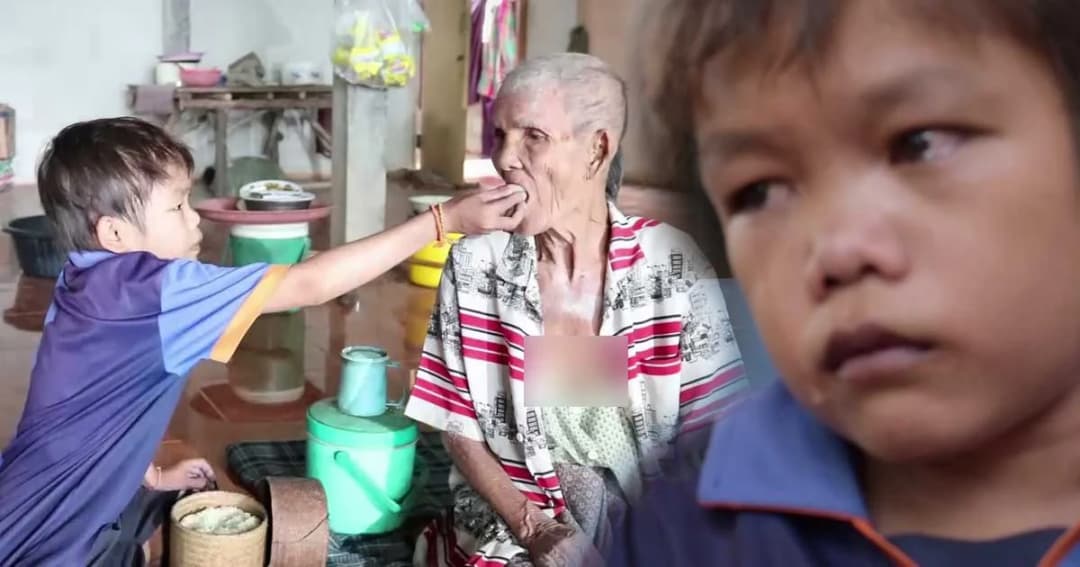 ยอดกตัญญู ! หนุ่มน้อยวัย 17 ป่วยหัวใจพิการ เลี้ยงดูย่าชราเพียงลำพัง