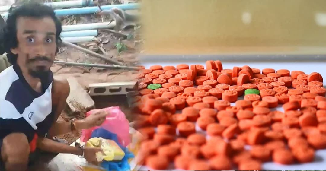 ล่อซื้อยาบ้า ‘แก๊งหนุ่มซอมบี้’ ยึดของกลางได้กว่า 8 พันเม็ด