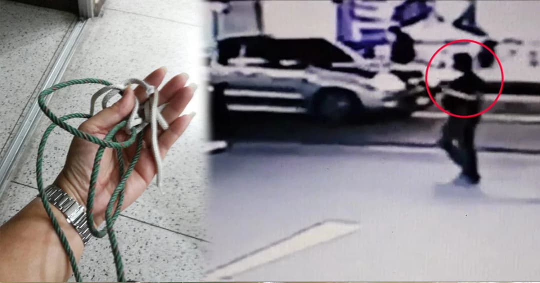 ภัยรอบด้าน ! คนร้ายเดินตามใช้เชือกรัดคอในรถ ปล้นทรัพย์