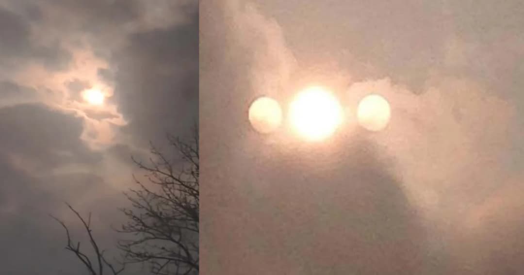 ปรากฏการณ์ธรรมชาติ ! เกิดพระอาทิตย์ 3 ดวง ในประเทศรัสเซีย