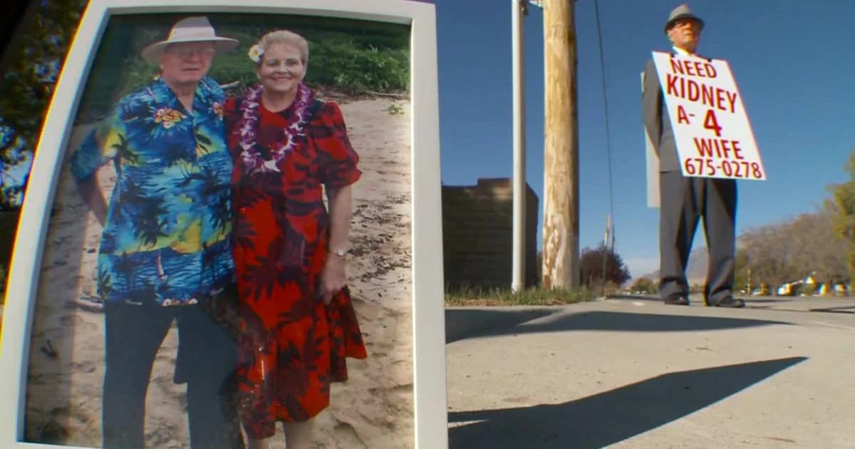 รักแท้มีจริง ! คุณปู่วัย 74 ปี ออกเดินขอรับบริจาคไตให้ภรรยาป่วยหนัก