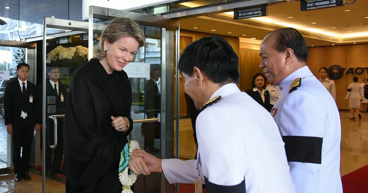 สมเด็จพระราชินีมาทิลเดอแห่งเบลเยียม เสด็จร่วมงานพระราชพิธีฯ