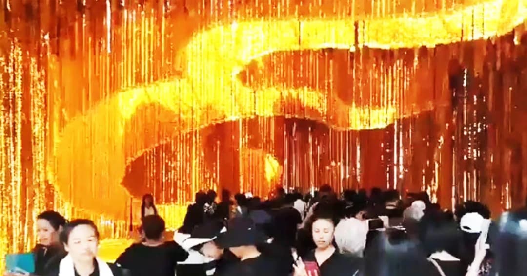 ปชช.ทยอยเข้าชม ‘ซุ้มดอกไม้ปากคลองตลาด’ เปิดถึงเที่ยงคืน วันที่ 27 ต.ค. นี้